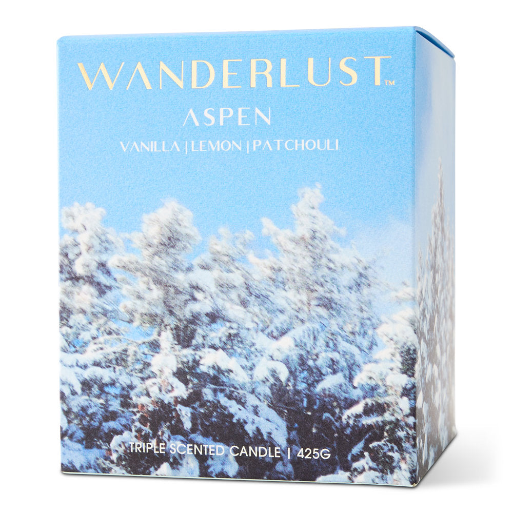 Salt & Pepper Wanderlust Candle with Lid 425g