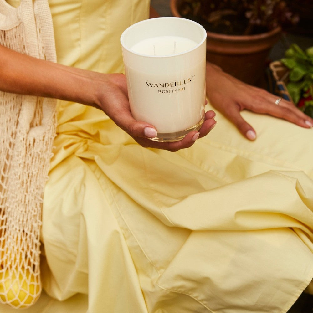 Salt & Pepper Wanderlust Candle with Lid 425g