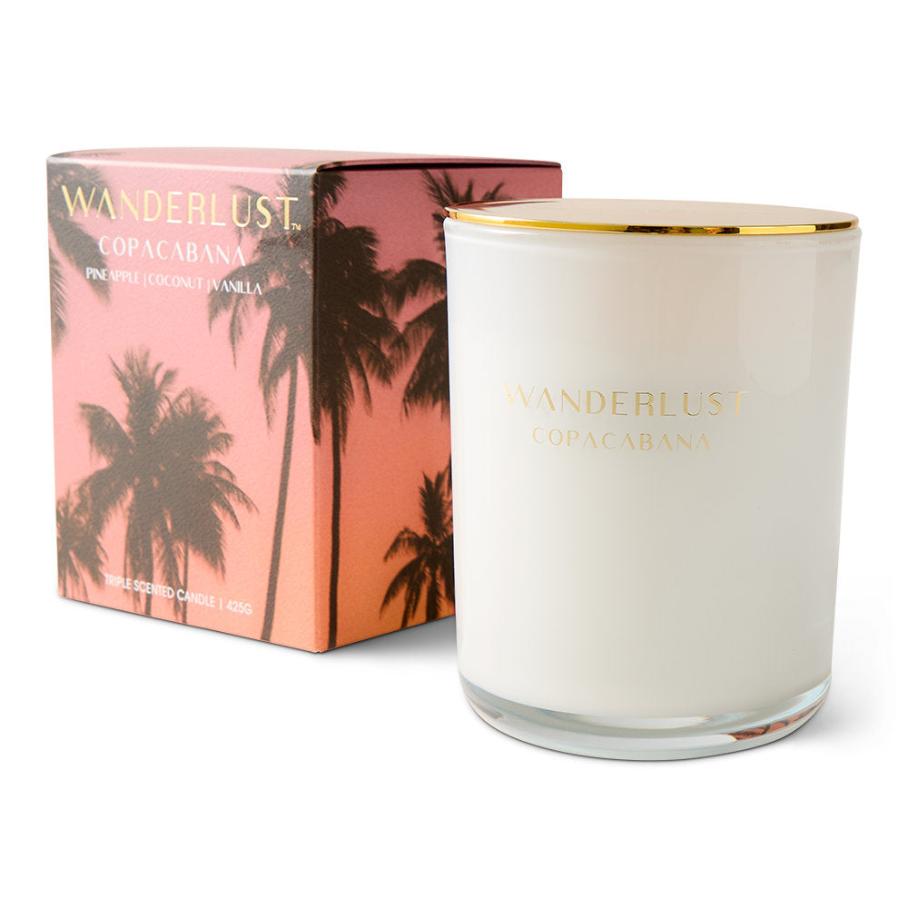 Salt & Pepper Wanderlust Candle with Lid 425g