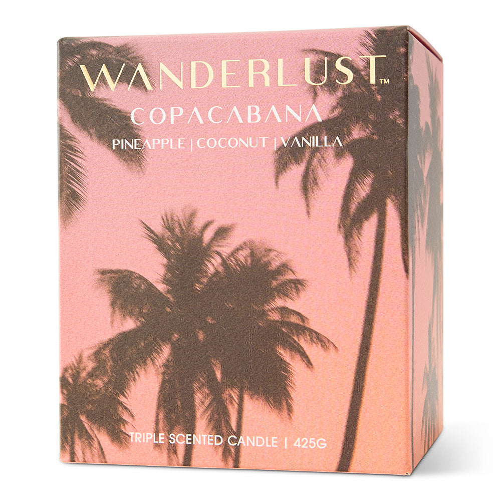 Salt & Pepper Wanderlust Candle with Lid 425g