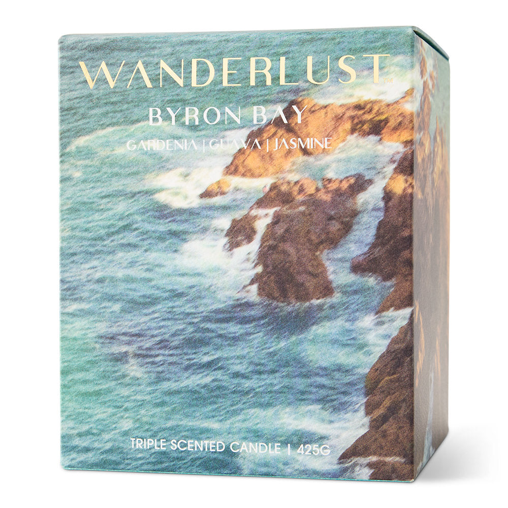 Salt & Pepper Wanderlust Candle with Lid 425g