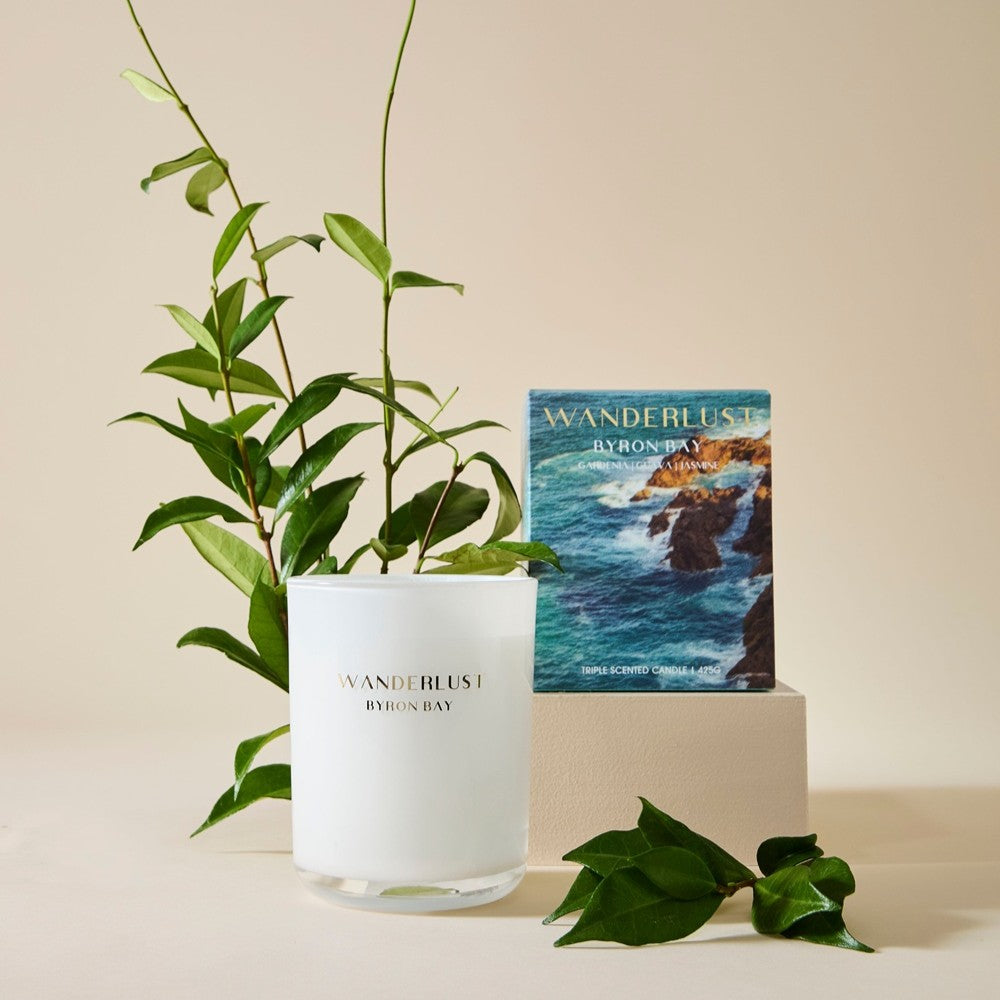 Salt & Pepper Wanderlust Candle with Lid 425g