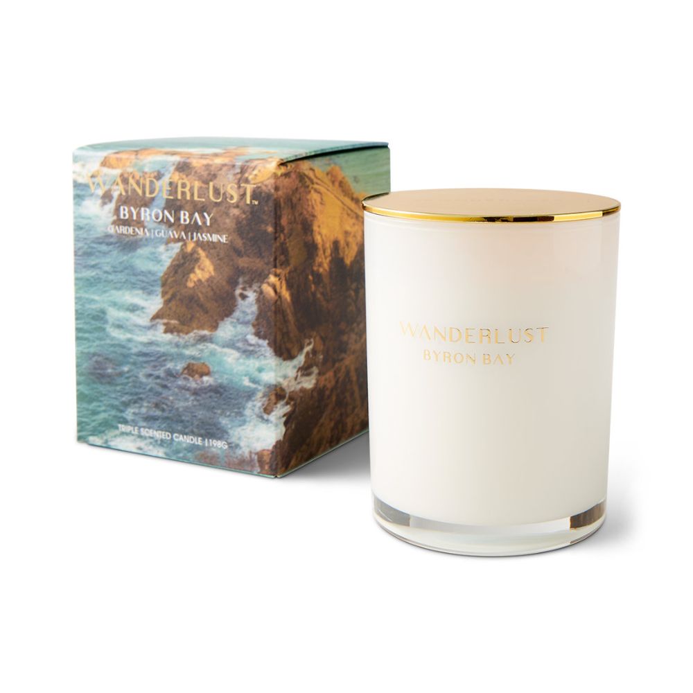 Salt & Pepper Wanderlust Candle with Lid 198g