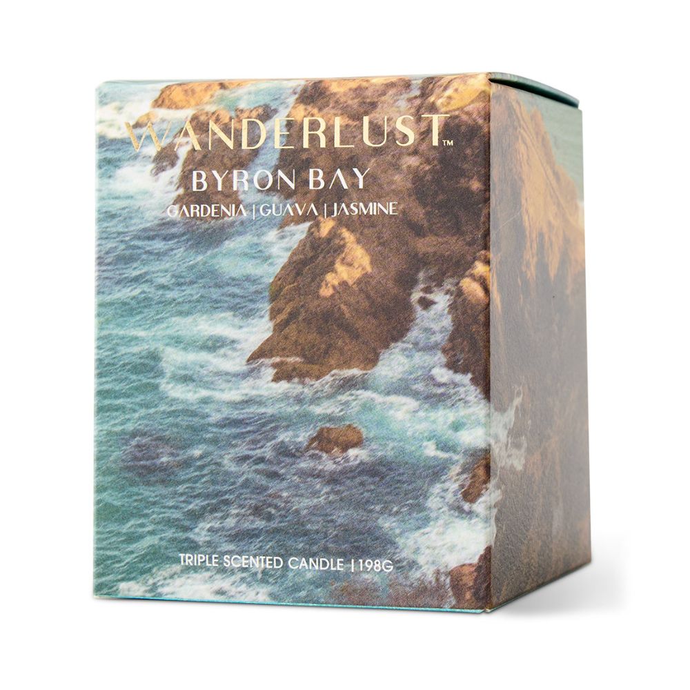 Salt & Pepper Wanderlust Candle with Lid 198g