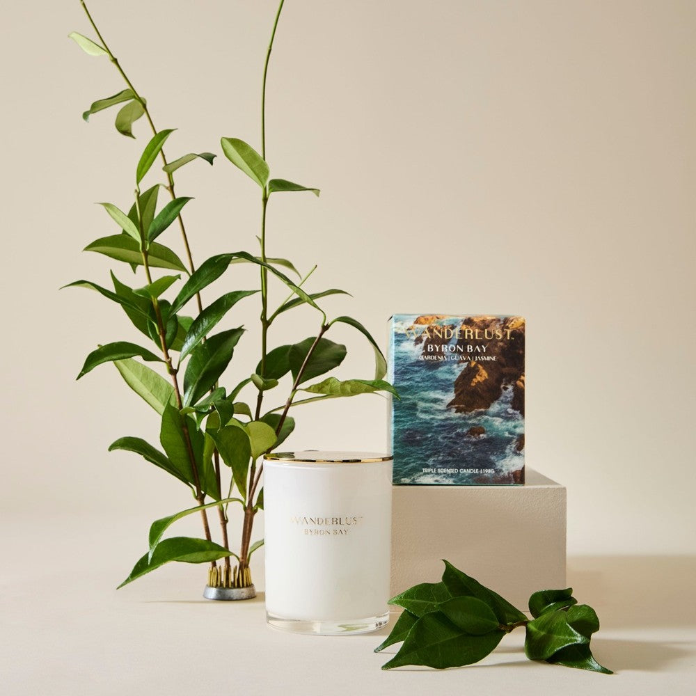 Salt & Pepper Wanderlust Candle with Lid 198g