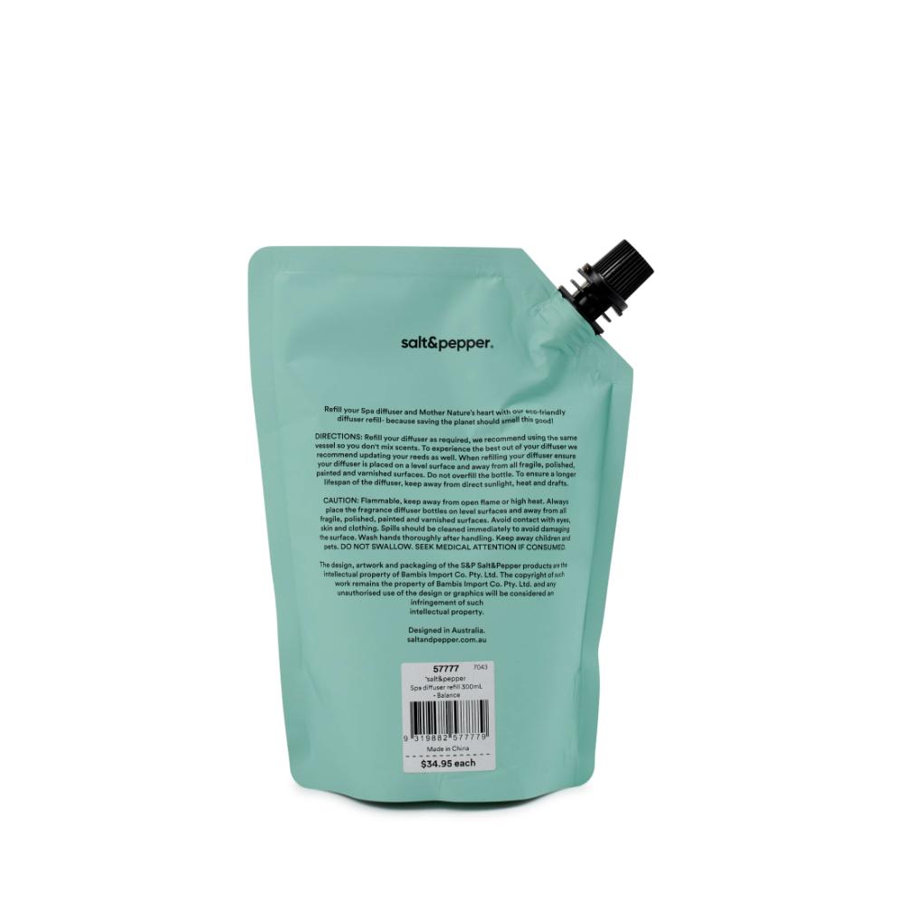 Salt & Pepper Spa Diffuser Refill 300mL