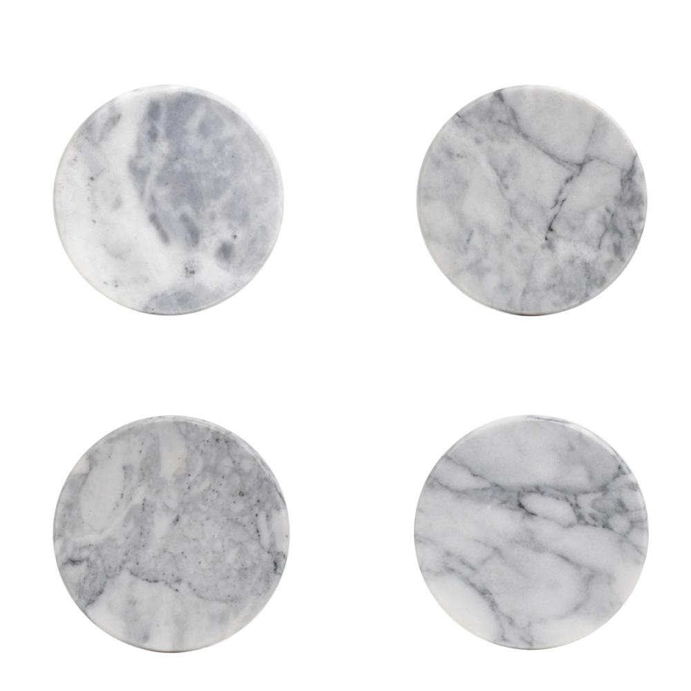 Salt & Pepper Novaro Coasters - Set of 4