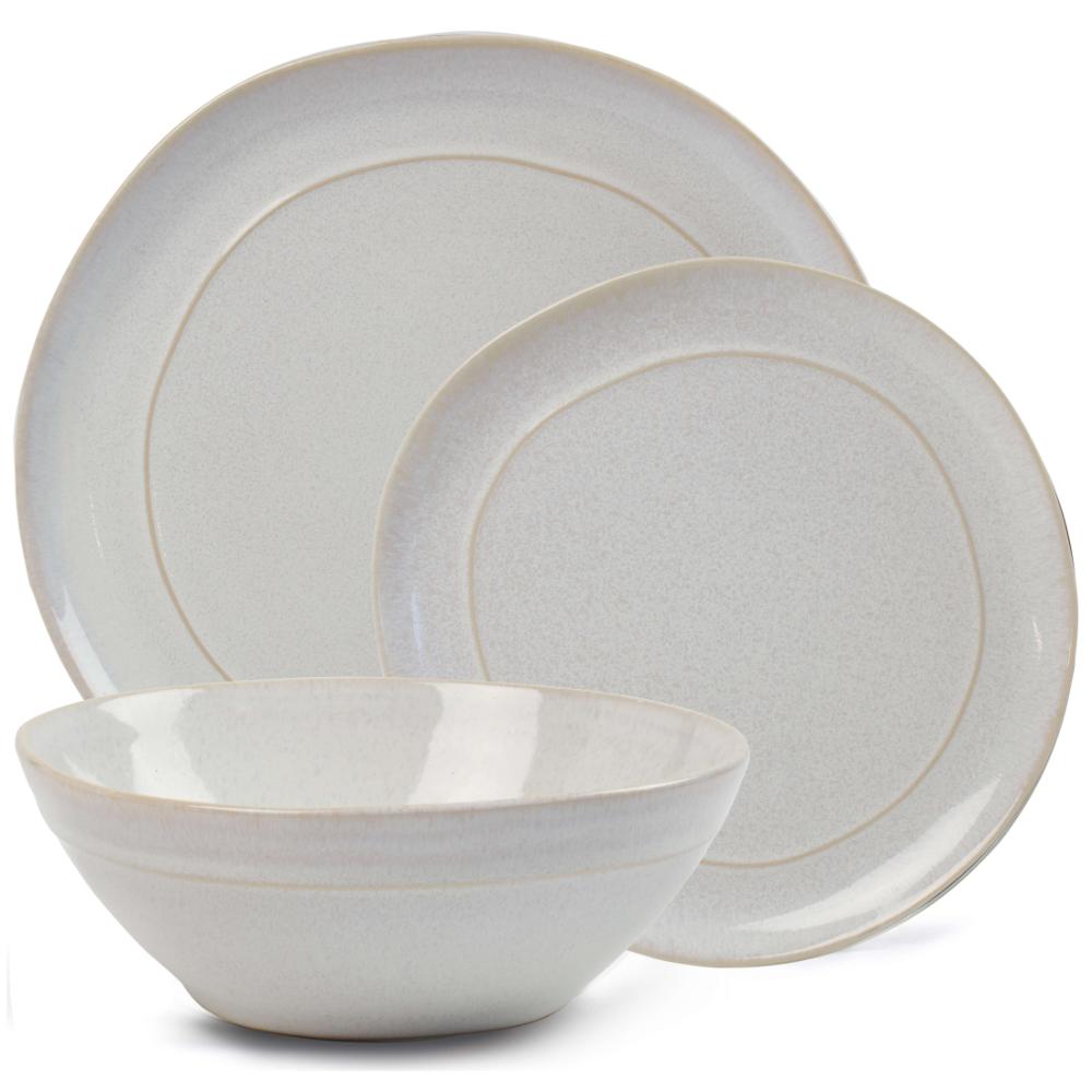 Salt & Pepper Lorenz 12 Piece Dinner Set