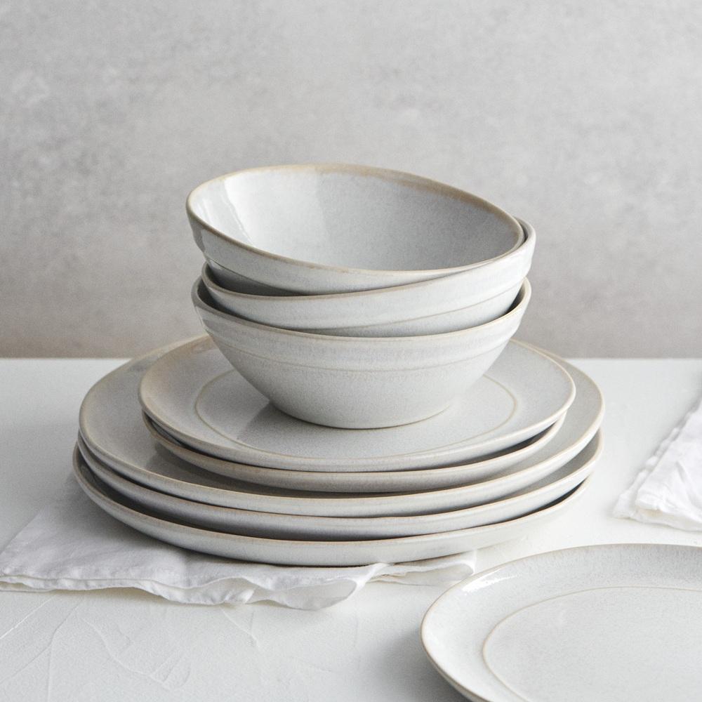 Salt & Pepper Lorenz 12 Piece Dinner Set