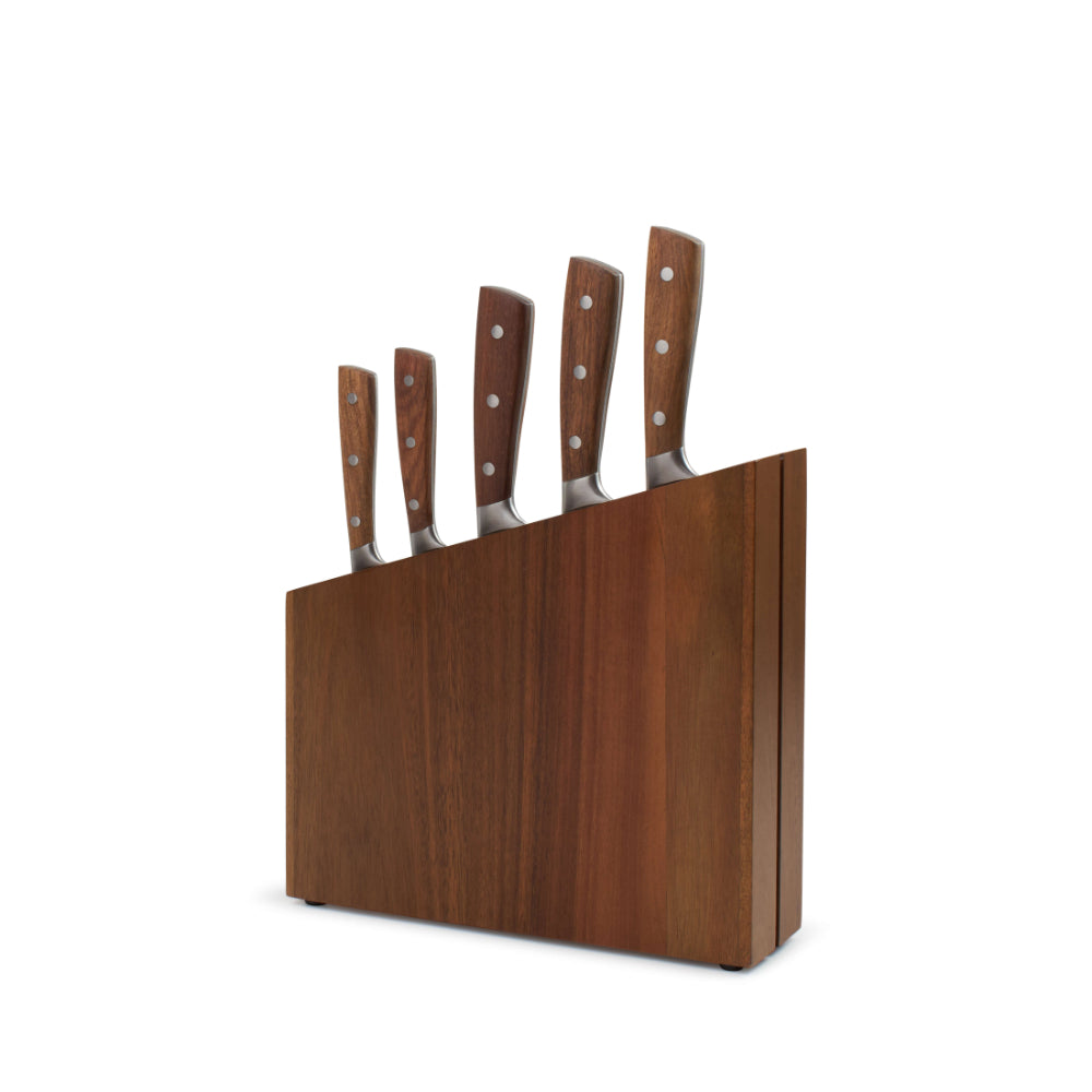 Salt & Pepper Chop Precision Knife Block 6 Piece