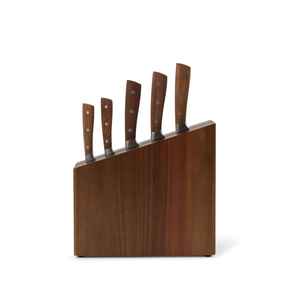 Salt & Pepper Chop Precision Knife Block 6 Piece