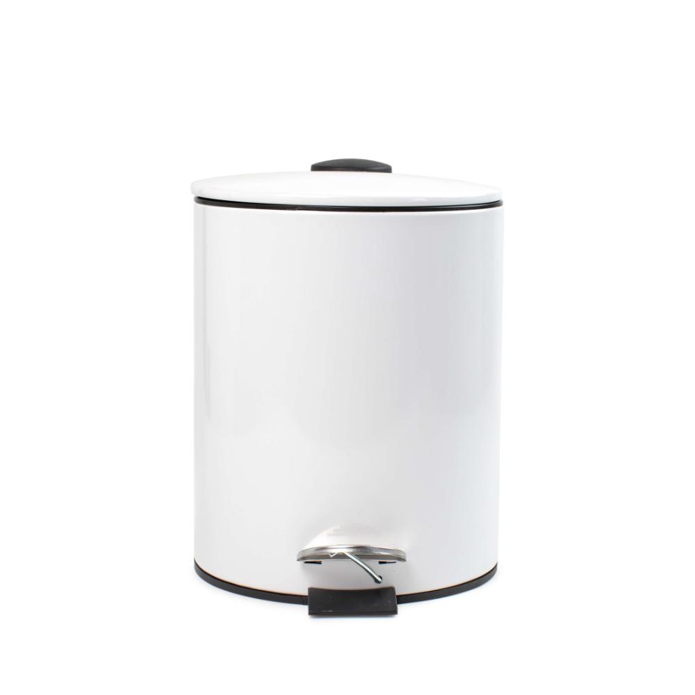 Salt & Pepper Hepburn Bin 5L WHITE