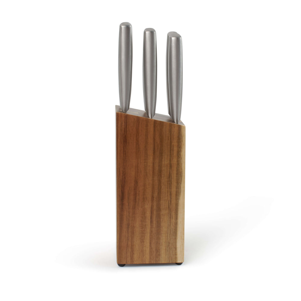 Salt & Pepper Chop Knife Block 7 Piece