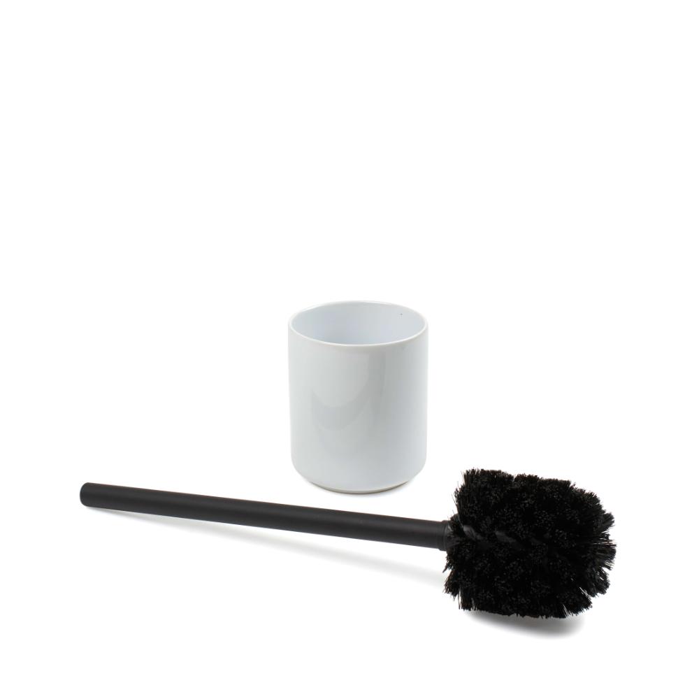 Salt & Pepper Hepburn Toilet Brush Holder