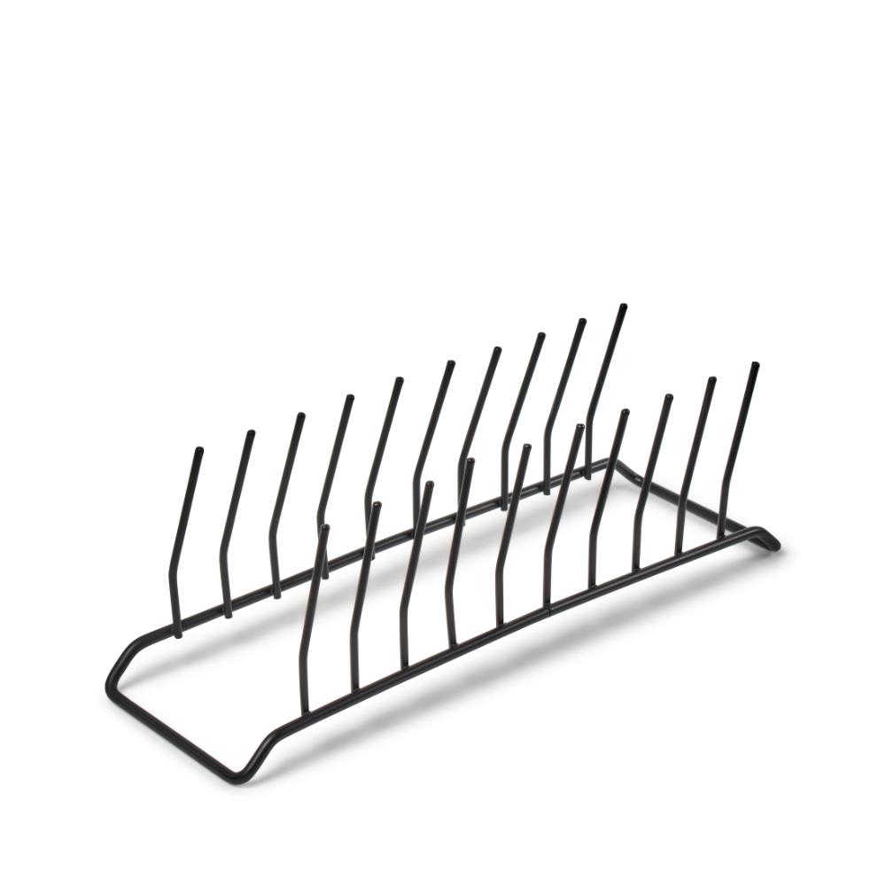 Salt & Pepper Rinse Dish Draining Mat with Rack