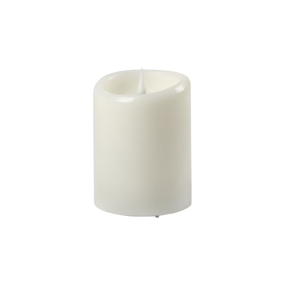 Salt & Pepper Flame LED Moving Candle 10cm