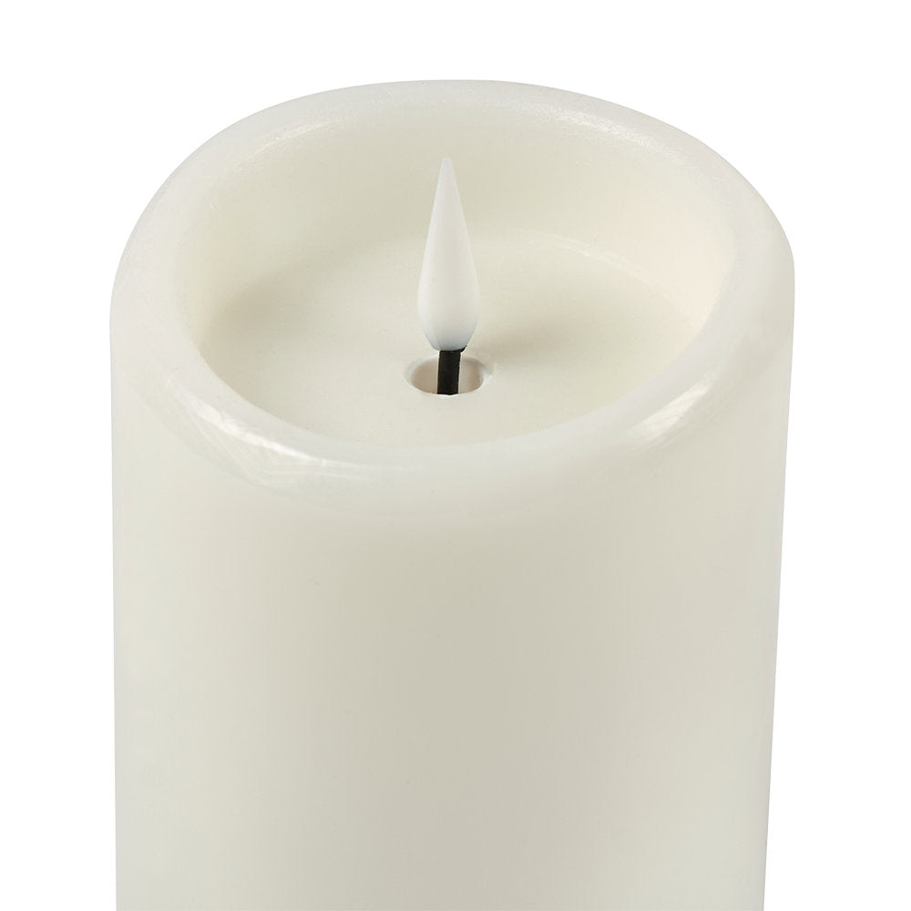 Salt & Pepper Flame LED Moving Candle 10cm