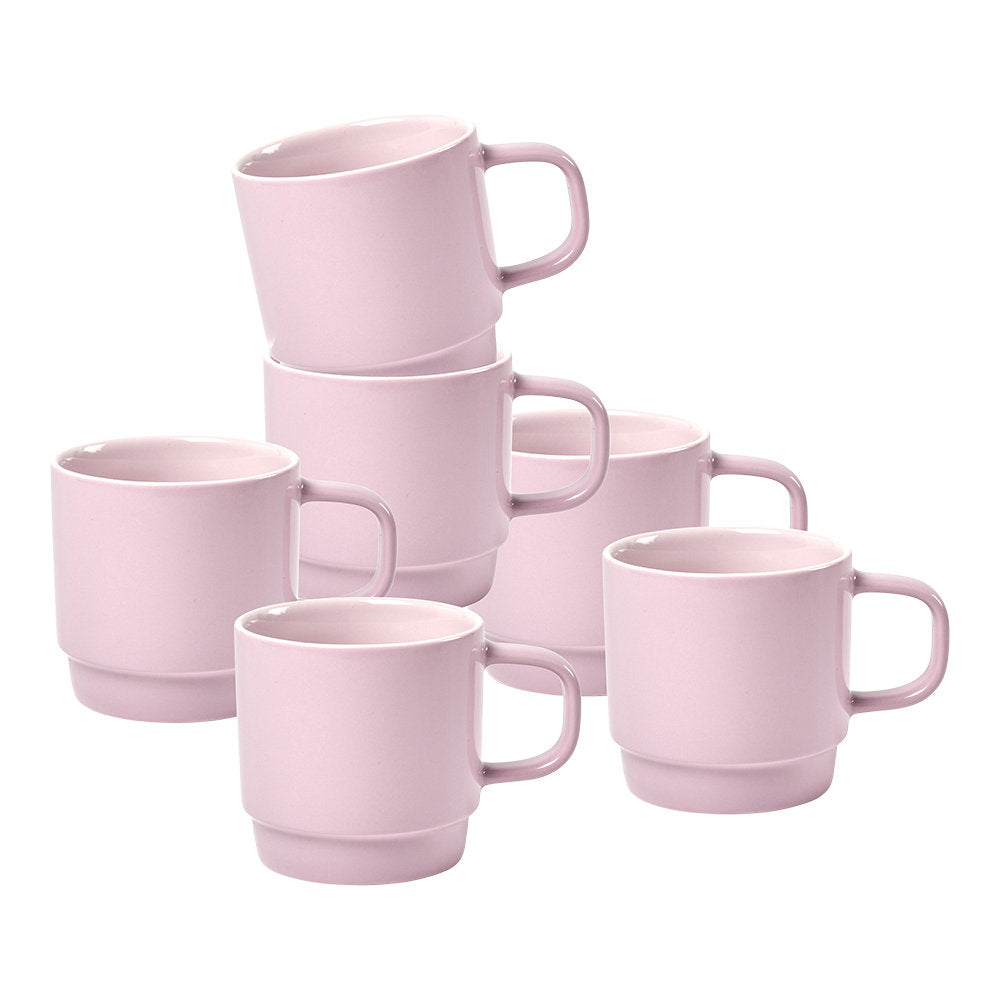 Salt & Pepper Bosu Mug 340ml - Set of 6