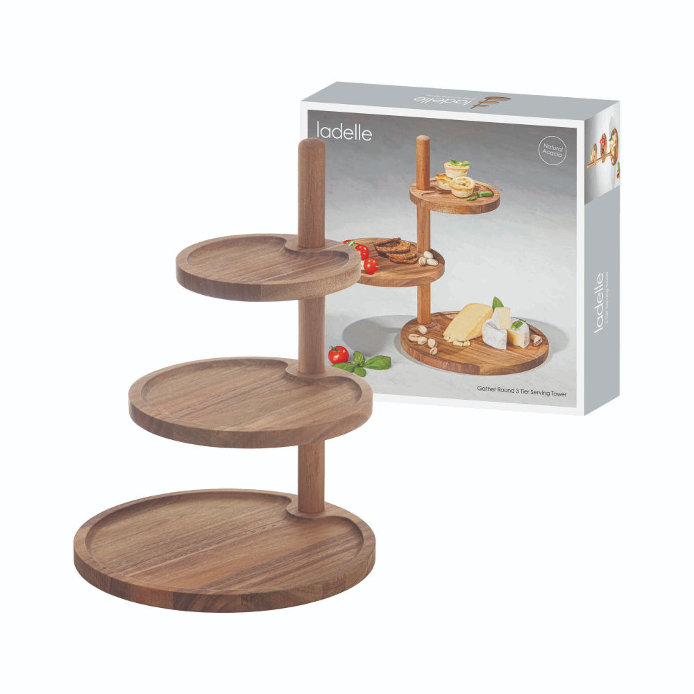 Ladelle Gather Round 3 Tier Serving Tower