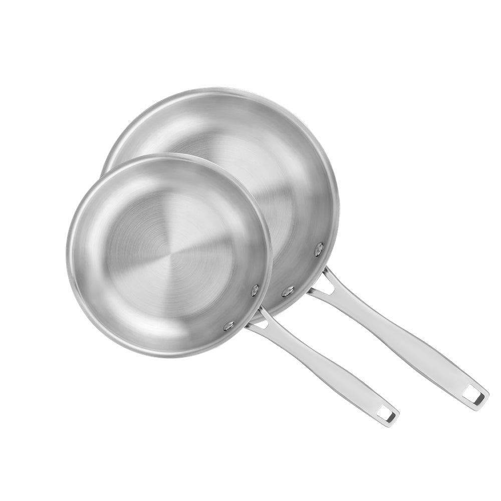 Tramontina Grano Triply Clad 2 Piece Frying Pan Set 26cm & 30cm