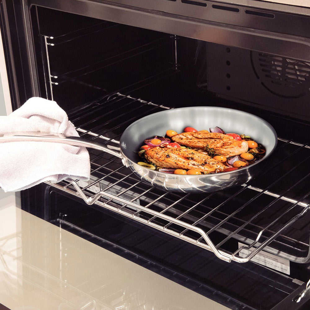 Tramontina Grano Triply Clad 2 Piece Frying Pan Set 26cm & 30cm