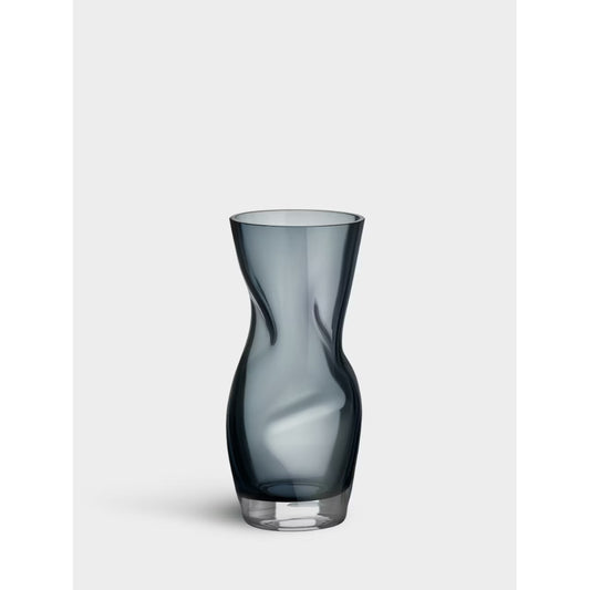 Orrefors Squeeze Vase Blue 23cm