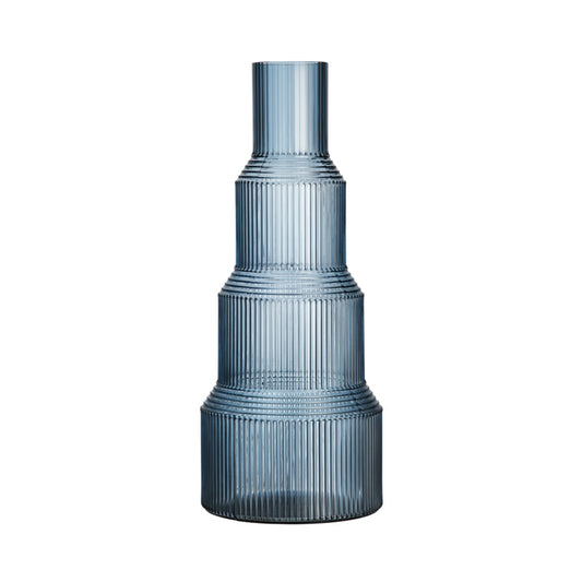 Kosta Boda Pavilion Vase Blue 35cm
