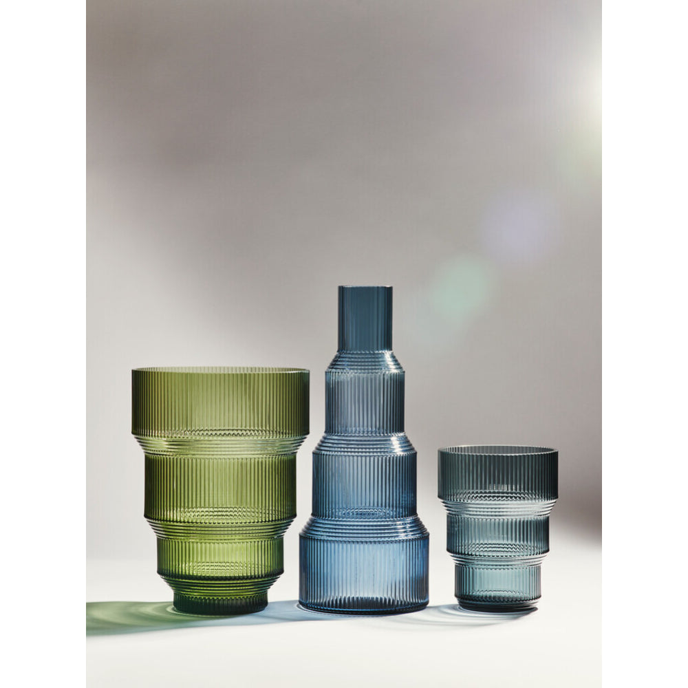 Kosta Boda Pavilion Tulip Vase Grey 17.3cm