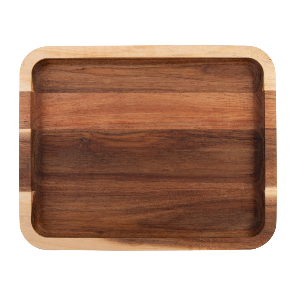 Alfresco Lane Acacia Wood Rectangular Grazing Platter With Lid