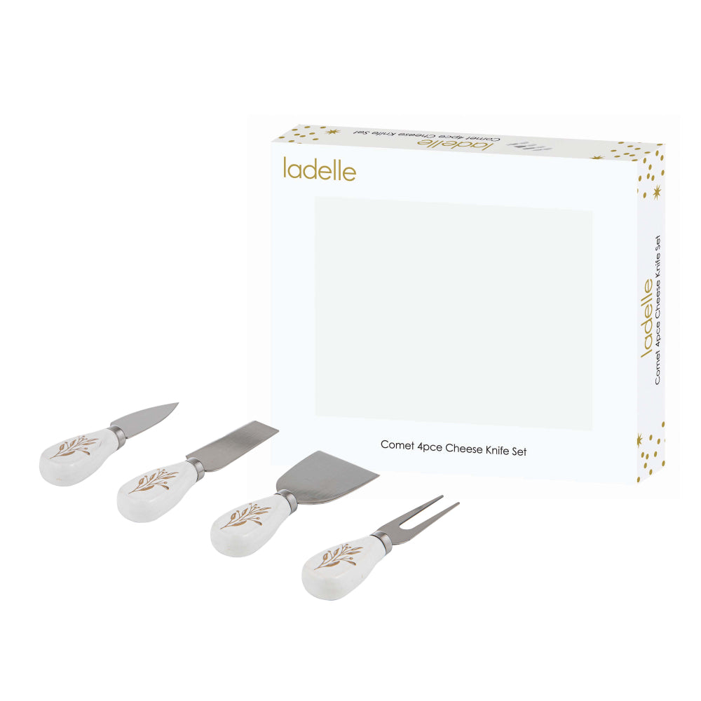 Ladelle Comet 4 Piece Cheese Knife Set