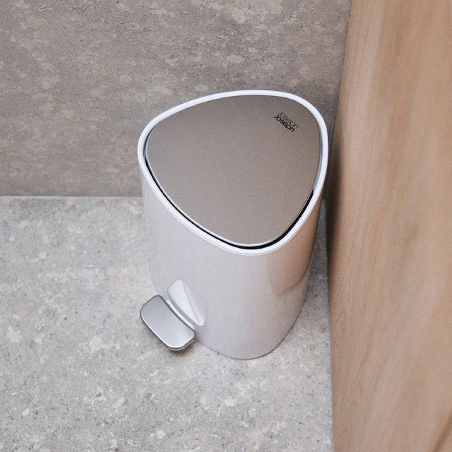 Joseph Joseph EasyStore 5L Bathroom Bin Gloss White