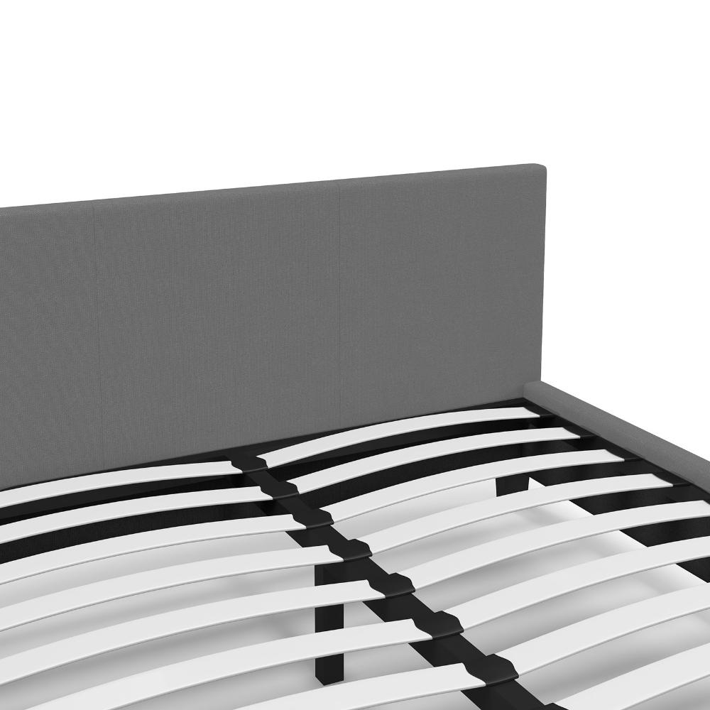 Milano Decor Sienna Luxury Bed With Headboard Grey
