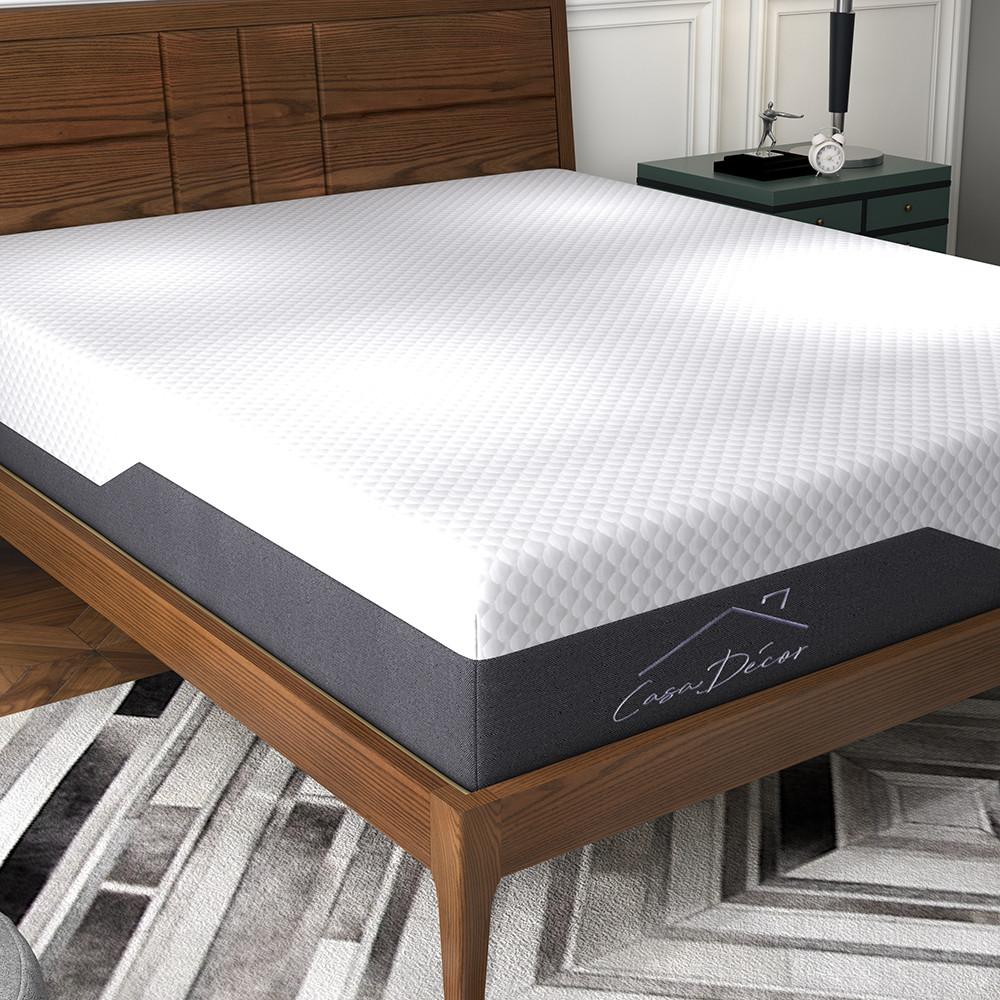 Cooling Foam Mattress on a bedframe in bedroom - House