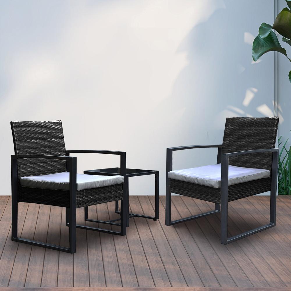 Arcadia Furniture Outdoor Wicker Rattan Patio Set