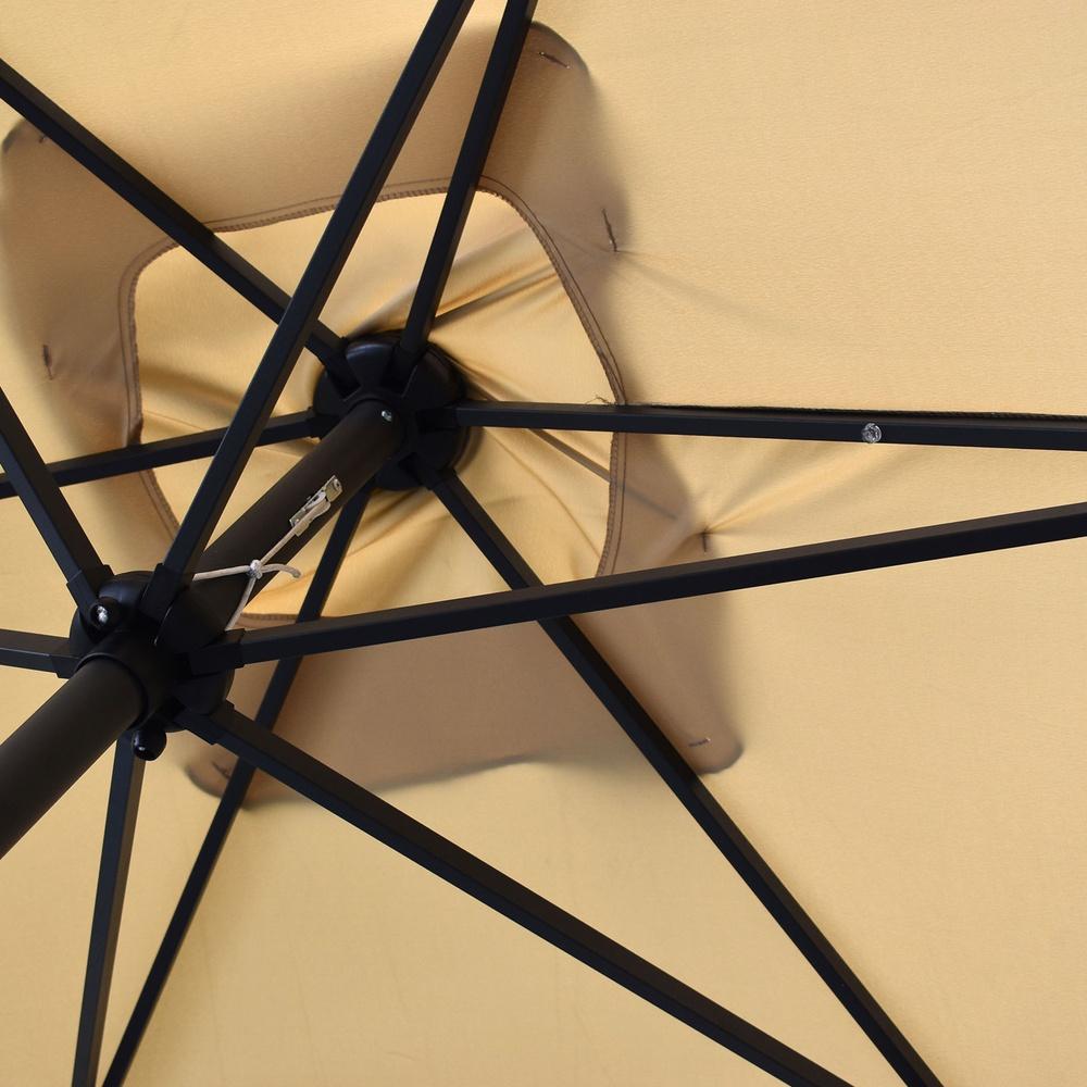 Arcadia Furniture Umbrella 3 Metre Umbrella With Solar Led Lights