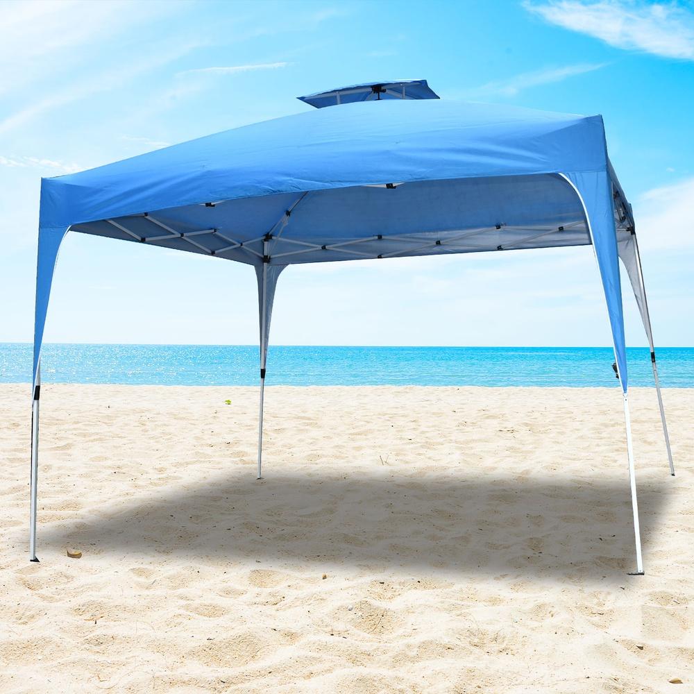 Arcadia Furniture Portable Beach Outdoor Folding Tent 3m Navy