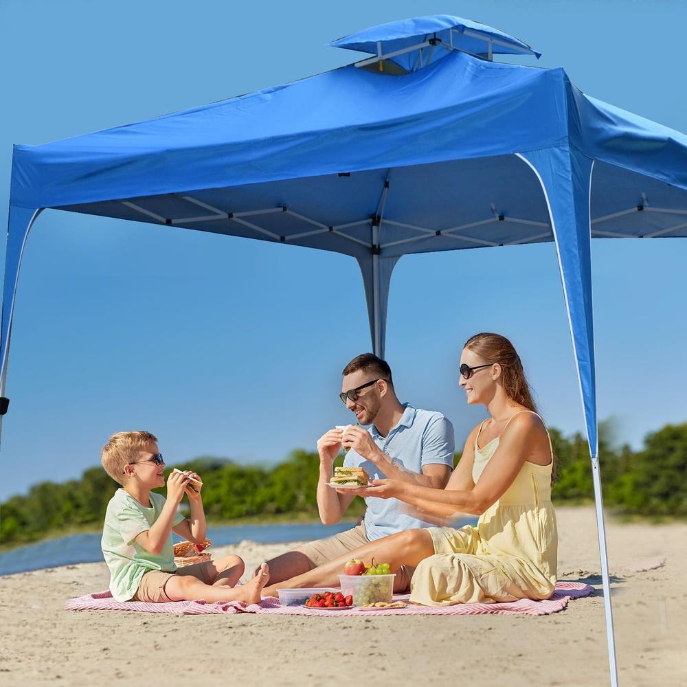 Arcadia Furniture Portable Beach Outdoor Folding Tent 3m Navy
