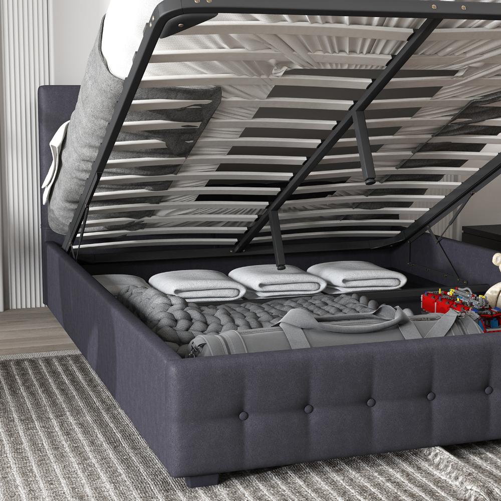 Milano Decor Eden Gas Lift Bed