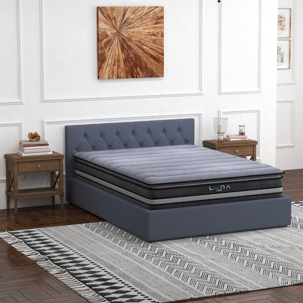 Luna-Zone Bamboo Charcoal Pillowtop Mattress - House