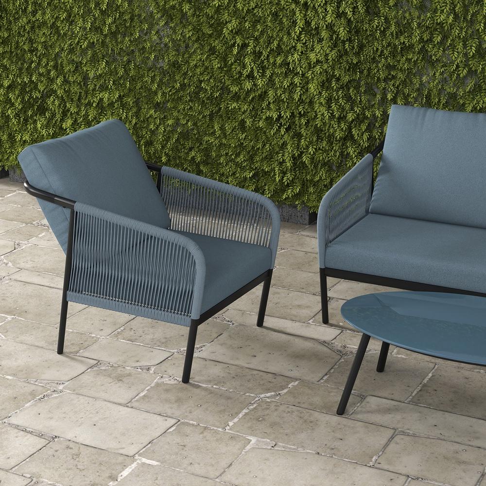 Arcadia Furniture 4 Piece Tivoli Ensemble Set Black