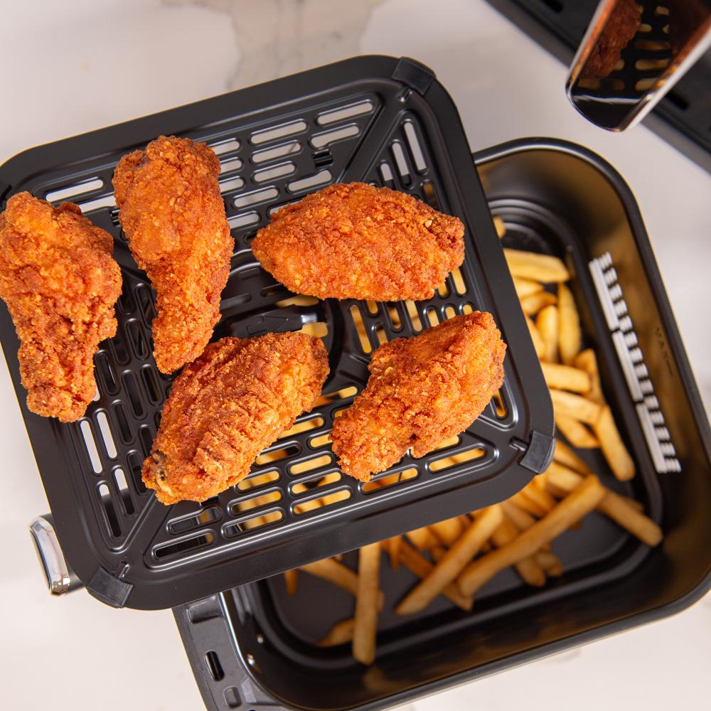 Kitchen Couture Clear View Vertex Dual Drawer Air Fryer 11L