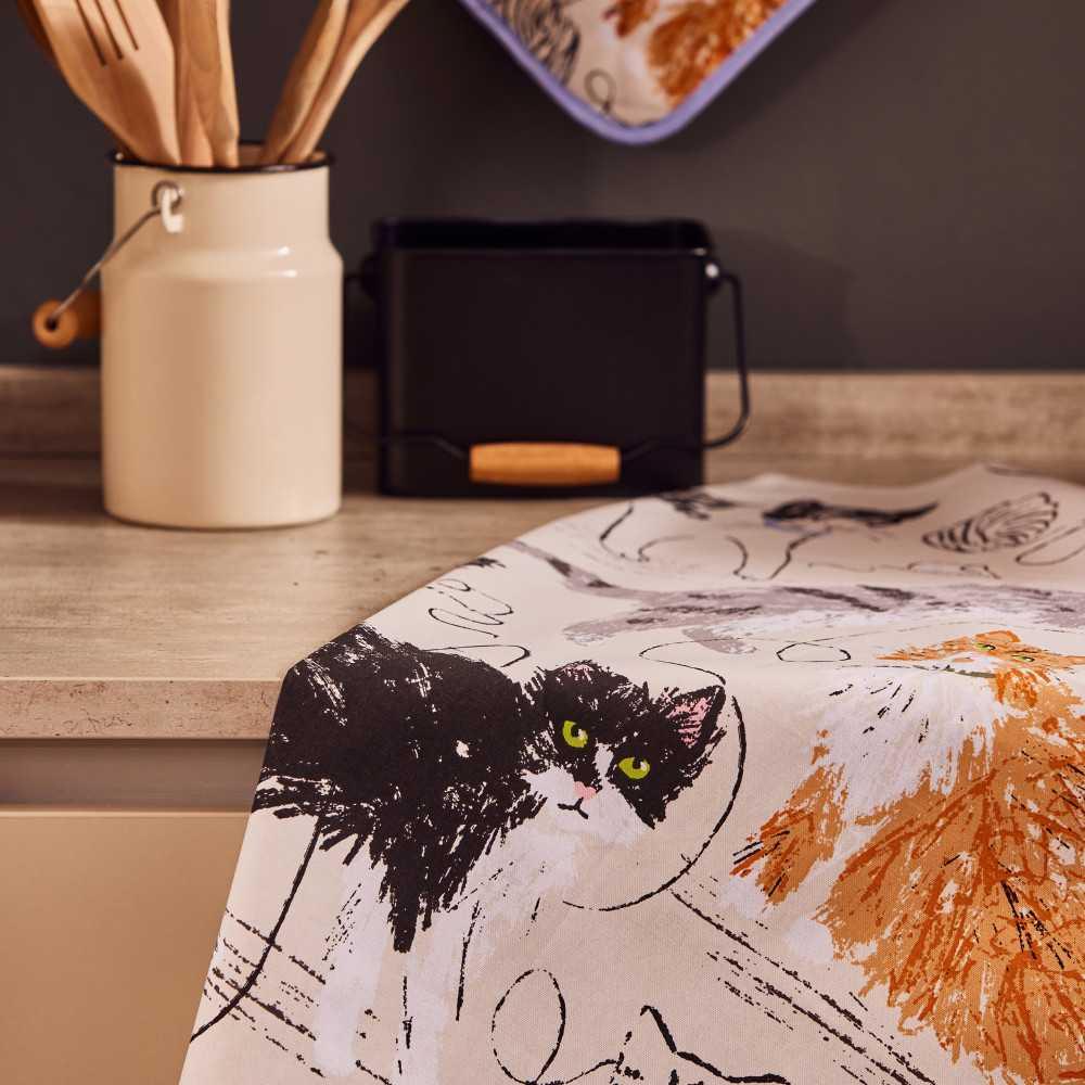 Ulster Weavers Feline Friends Tea Towel