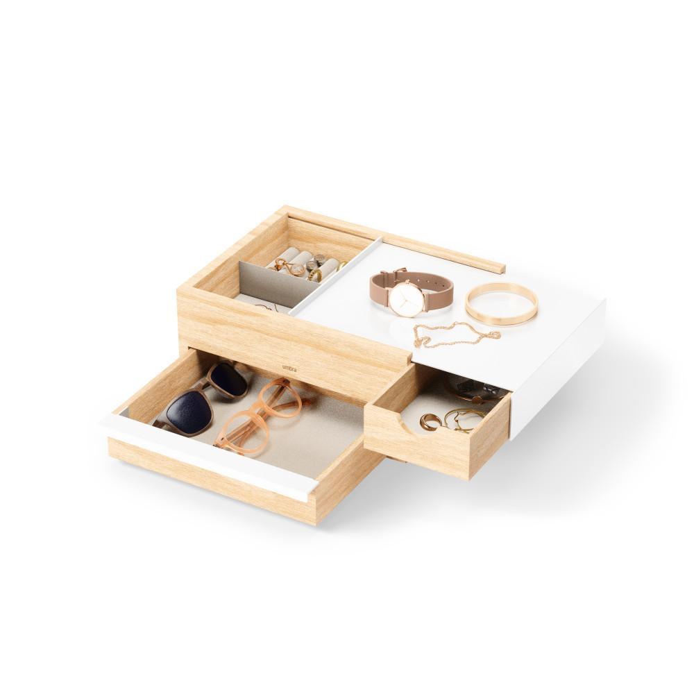 Umbra Stowit Storage Box White/Natural