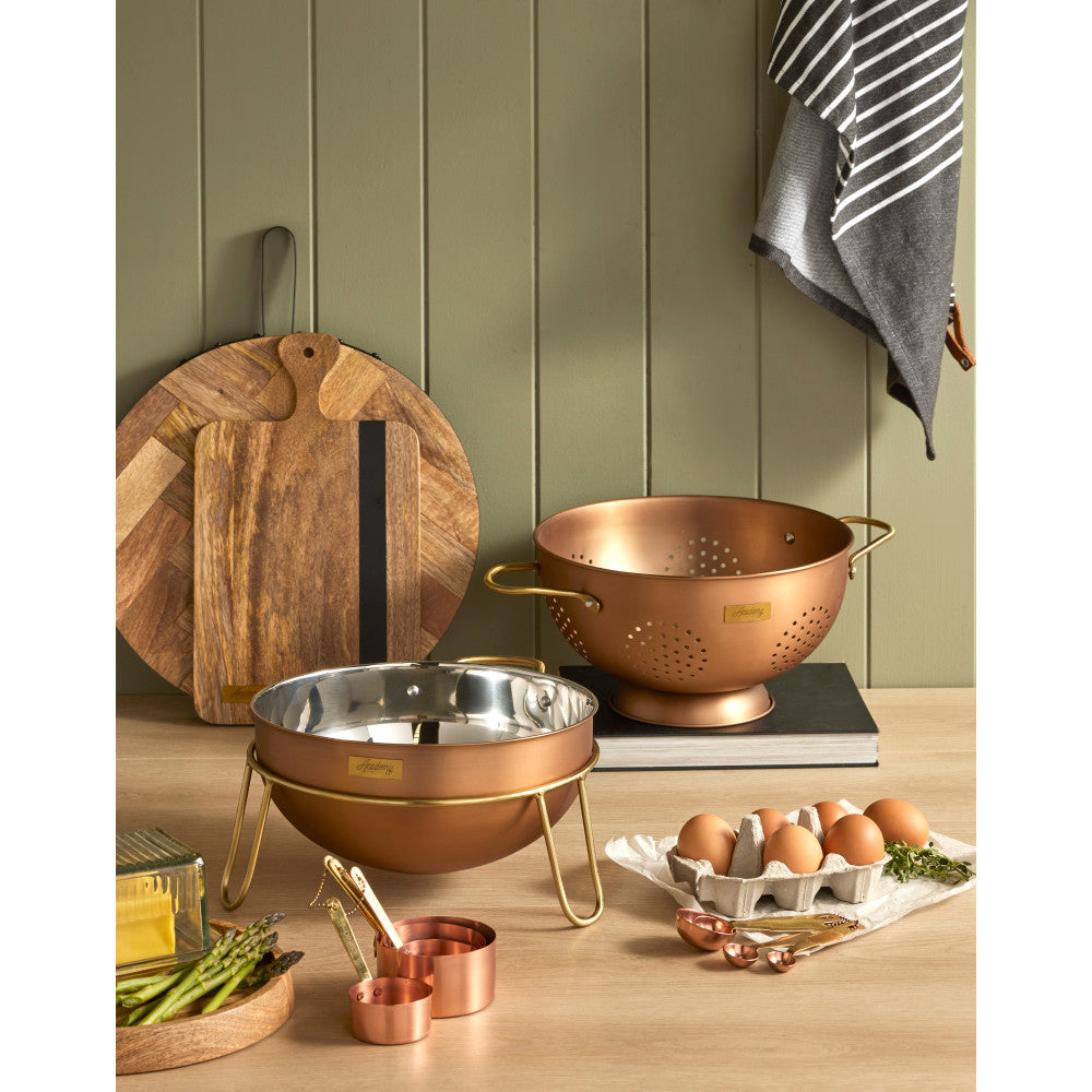 Academy Edwin Copper & Brass Colander