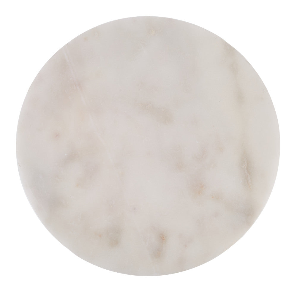 Academy Eliot Marble & Wood Platter Round