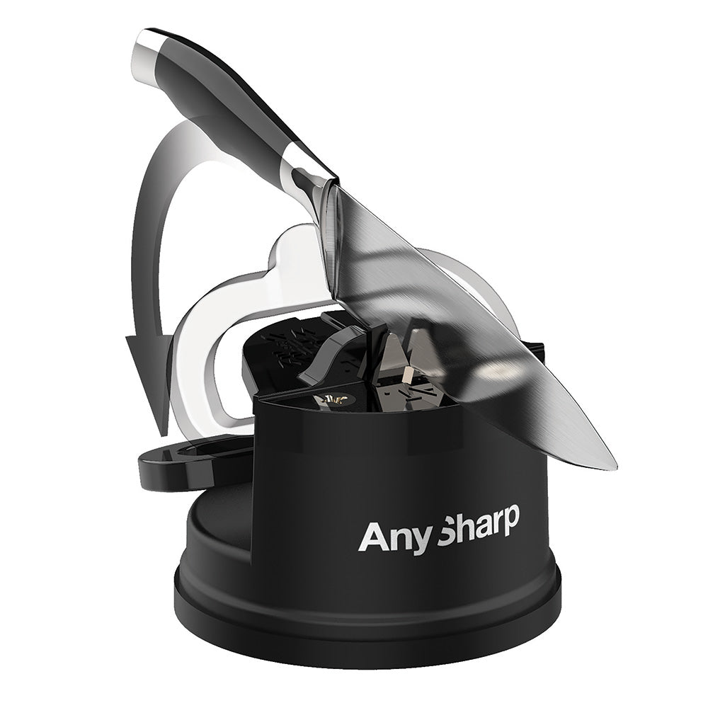 AnySharp Classic Knife Sharpener Black