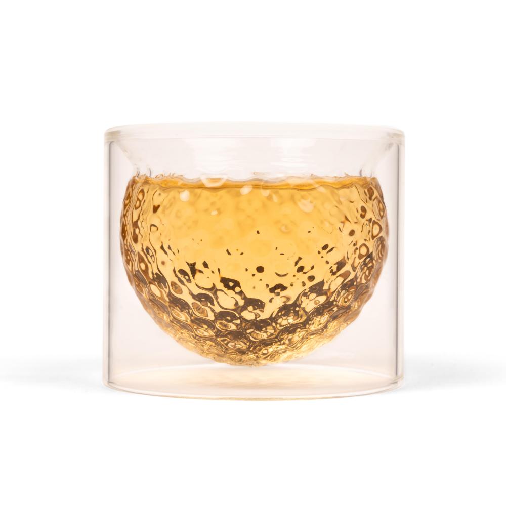 Kikkerland Set of 2 Golf Ball Glasses
