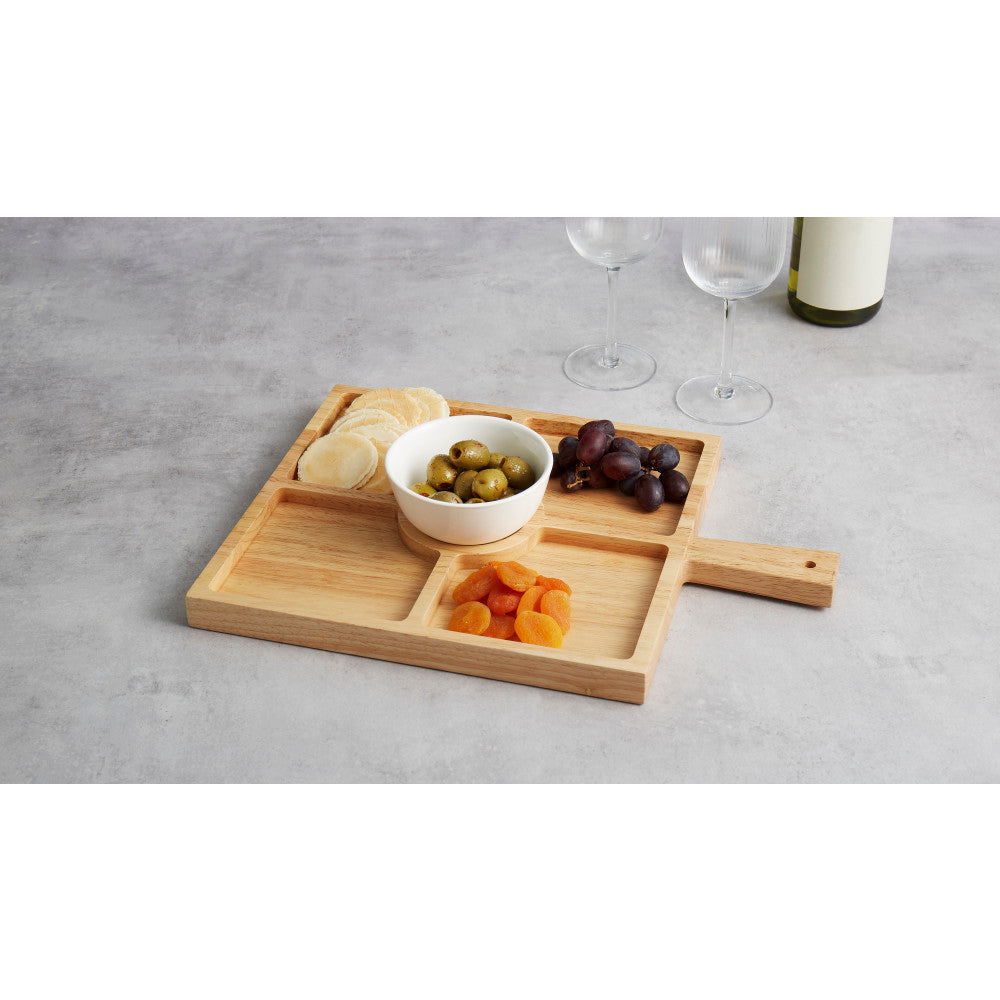 Davis & Waddell Serving Board With Ceramic Bowl