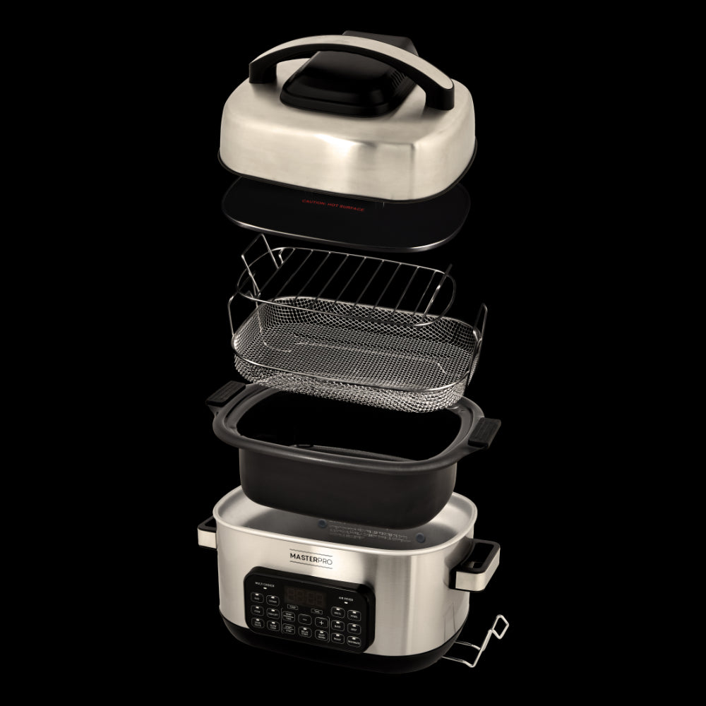 Masterpro 14-in-1 Deluxe Multi Cooker & Air Fryer 6L
