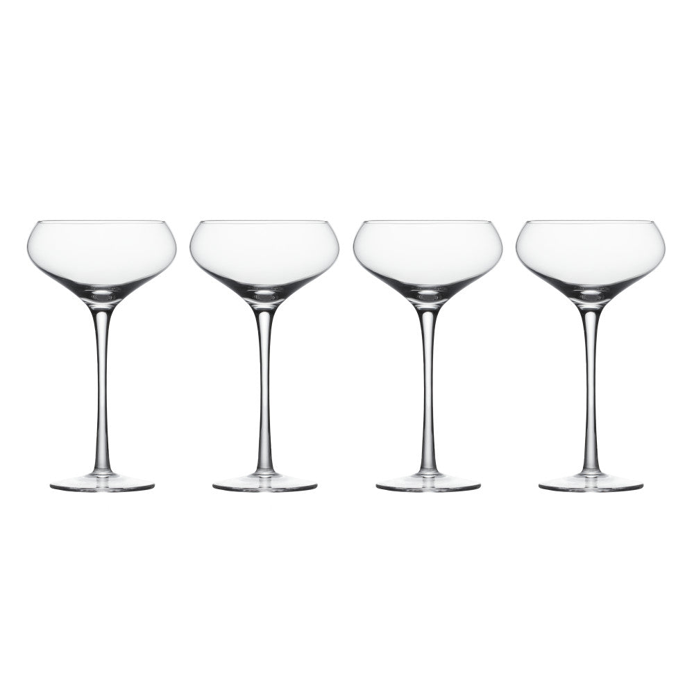 Davis & Waddell Ascot Set of 4 Espresso Martini Glasses 170ml